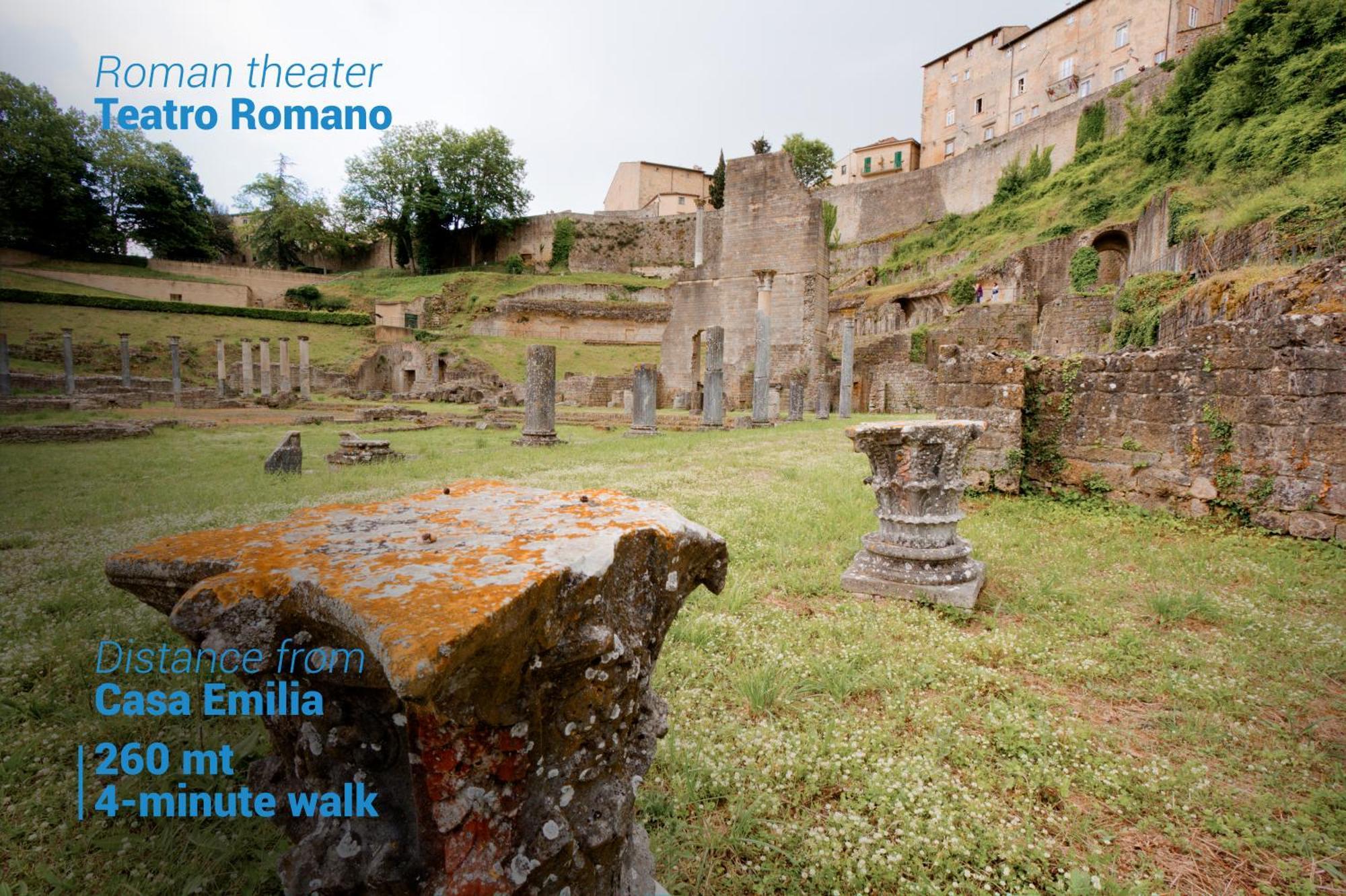 Ferienwohnung Casa Emilia Volterra Exterior foto